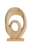 Ornament 40x14x60 cm RANDA wood matt natural
