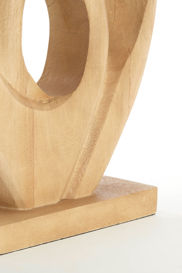 Ornament 40x14x60 cm RANDA wood matt natural