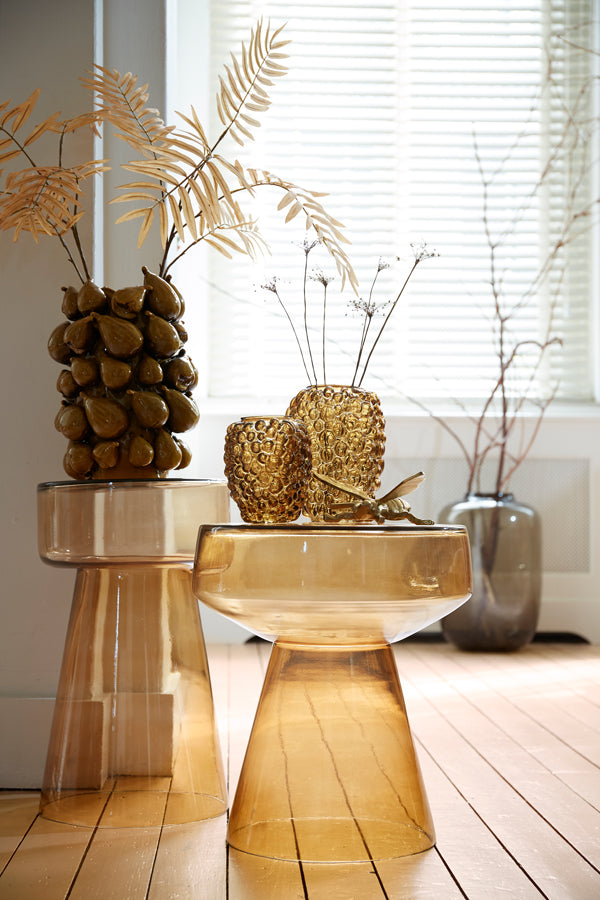 Ornament 20x16x7,5 cm BEE shiny gold