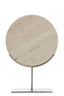 Ornament on base 35x10x51,5 cm MORENO sand travertine
