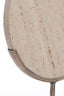 Ornament on base 35x10x51,5 cm MORENO sand travertine