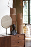 Ornament on base 35x10x51,5 cm MORENO sand travertine
