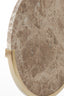 Ornament on base 35x10x51,5 cm MORENO marble brown