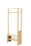 Hatstand 85x30x180 cm GAIOS mango wood natural