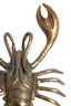 Ornament 37x19x10 cm LOBSTER antique bronze
