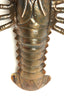 Ornament 37x19x10 cm LOBSTER antique bronze