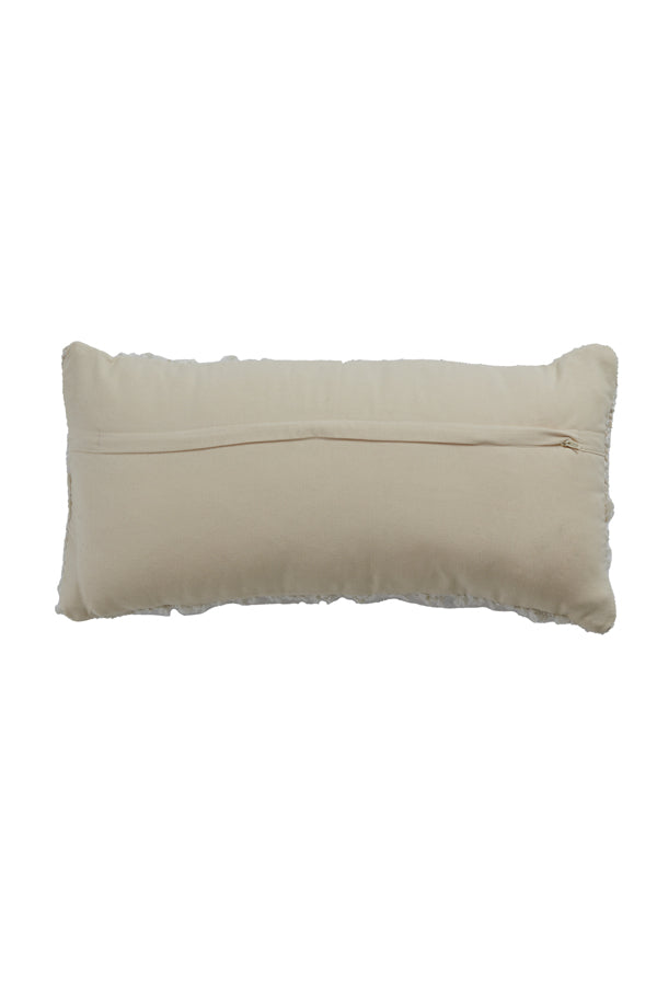 Cushion 60x30 cm HUMADA bouclé natural