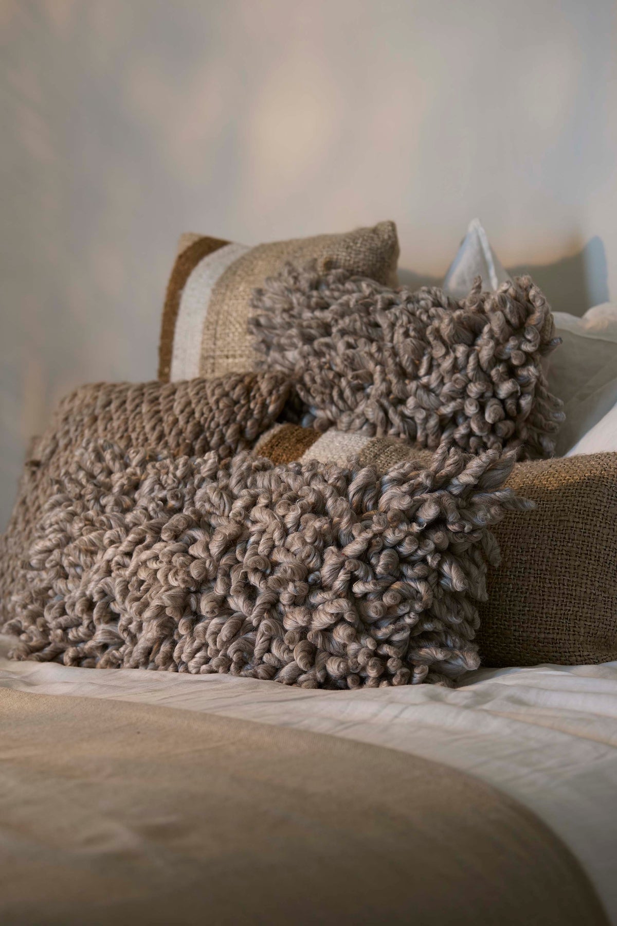 Cushion 45x45 cm COMALLO grey
