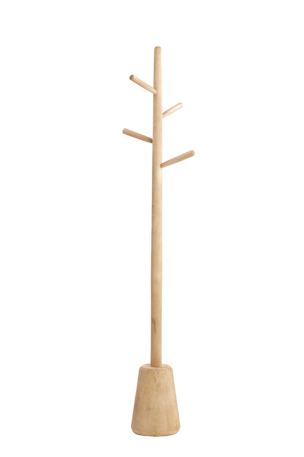 Hatstand 20x152 cm YENICE wood matt natural