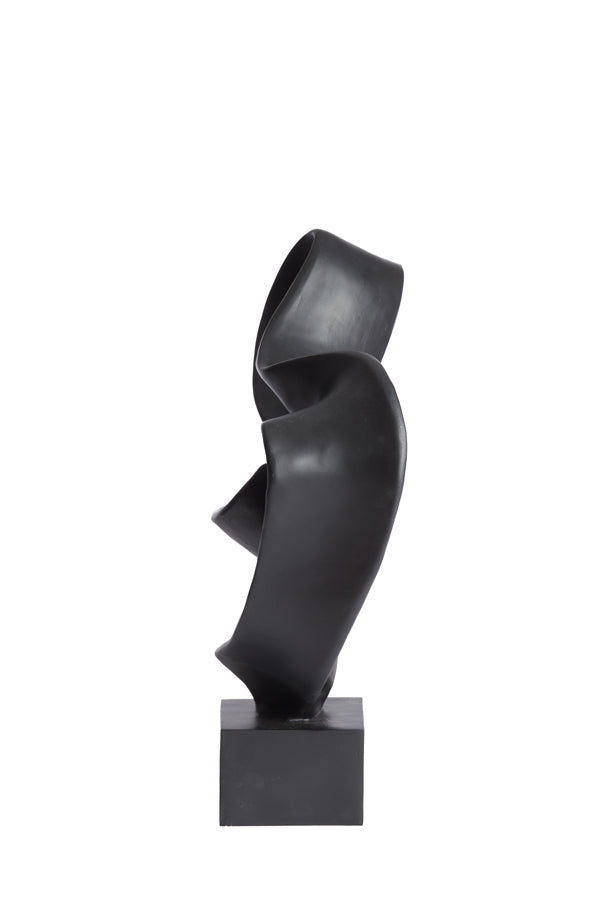 Ornament 33x14,5x44,5 cm KAJAN matt black