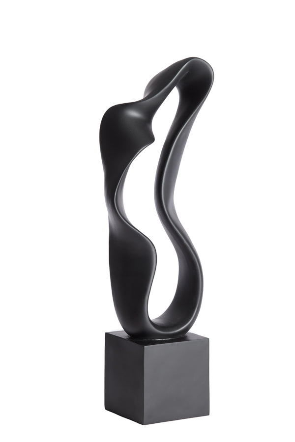 Ornament 21,5x15x69,5 cm NAJAC matt black