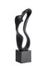Ornament 21,5x15x69,5 cm NAJAC matt black