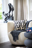 Ornament 21,5x15x69,5 cm NAJAC matt black