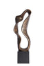 Ornament 21,5x15x69,5 cm NAJAC antique bronze+black