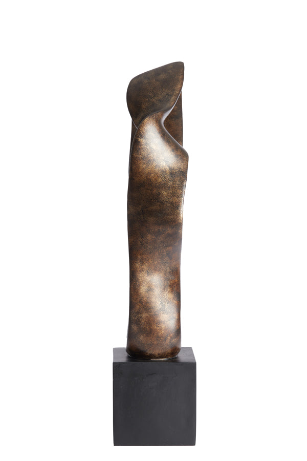 Ornament 21,5x15x69,5 cm NAJAC antique bronze+black