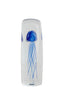Ornament 6x6x18,5 cm JELLYFISH glass blue
