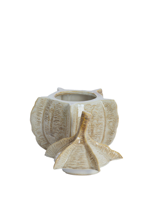 Deco box 21x27 cm SABARA shiny sand