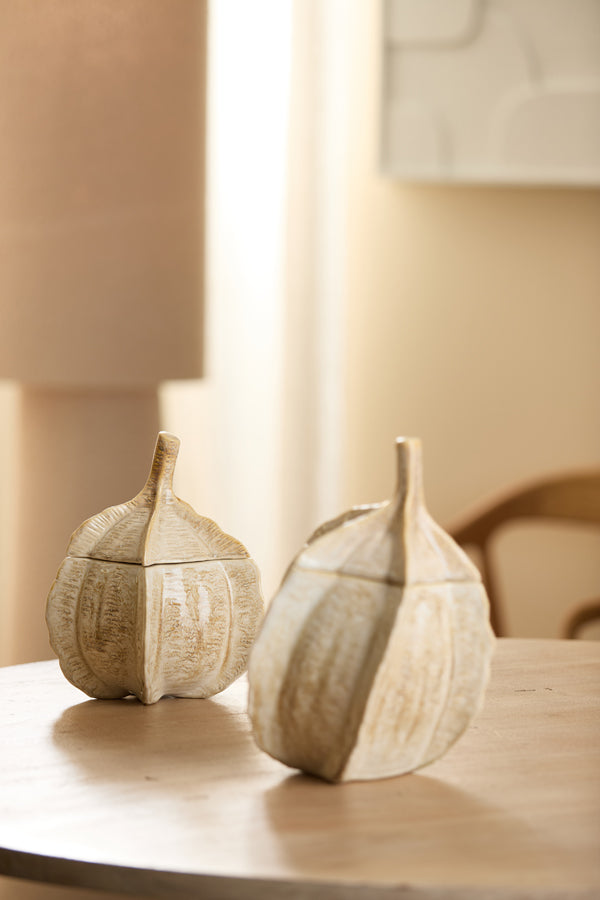Deco box 21x27 cm SABARA shiny sand