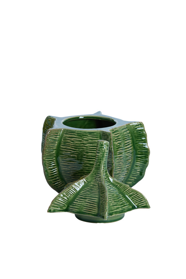 Deco box 21x27 cm SABARA shiny green