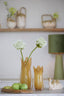 Ornament 26x10x15 cm CAMEL ceramics cream+olive green