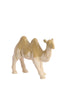 Ornament 31,5x11,5x24 cm CAMEL ceramics cream+olive green