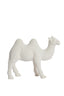 Ornament 31,5x11,5x24 cm CAMEL ceramics matt cream