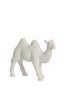 Ornament 31,5x11,5x24 cm CAMEL ceramics matt cream