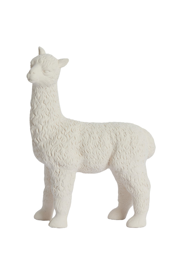 Ornament 29x13x39 cm ALPACA ceramics matt cream