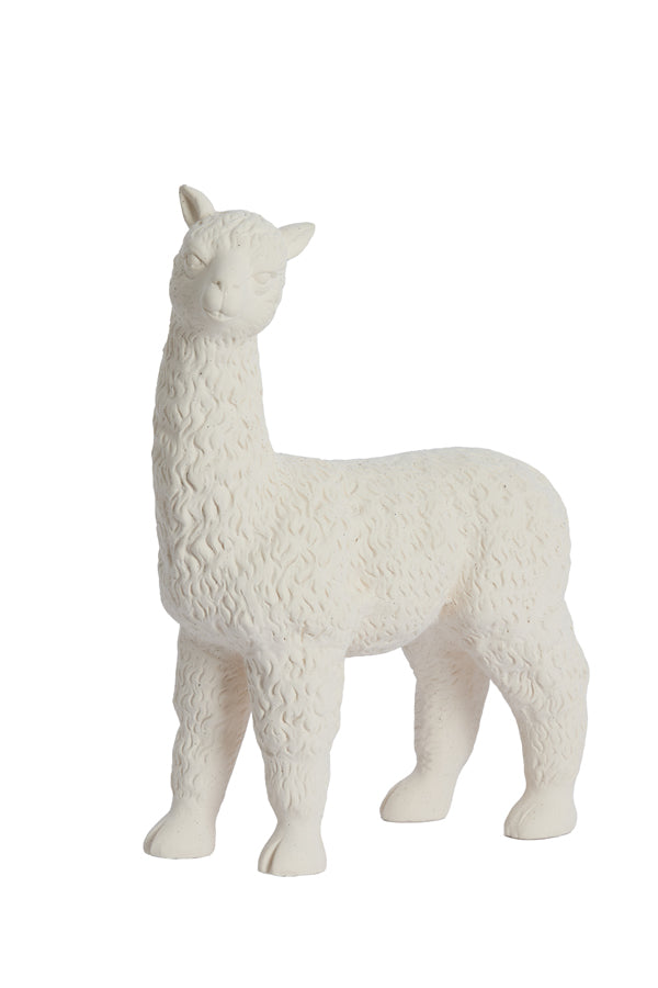 Ornament 29x13x39 cm ALPACA ceramics matt cream