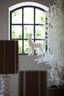 Ornament 29x13x39 cm ALPACA ceramics matt cream