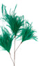 Ornament 3 feathers 78 cm FEATHER green