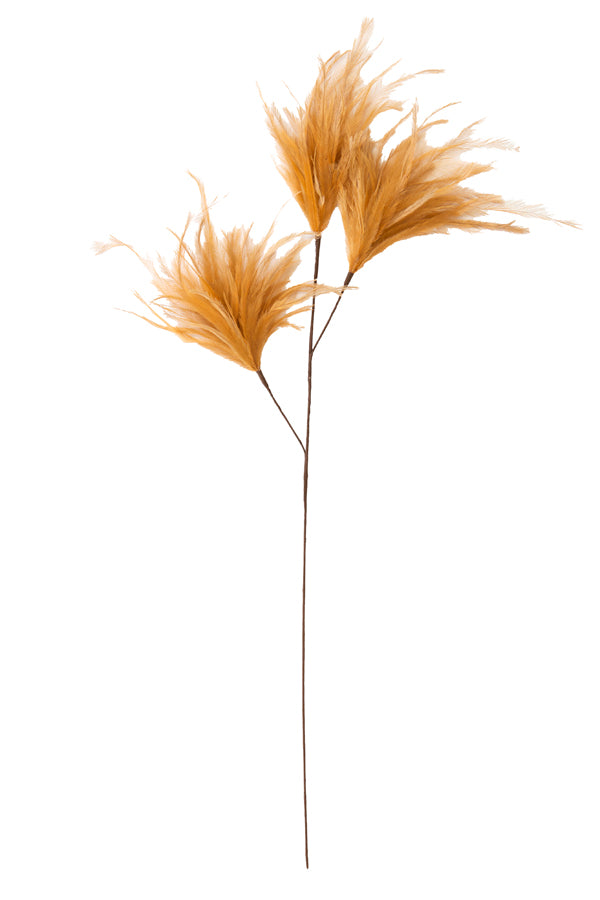 Ornament 3 feathers 78 cm FEATHER light brown