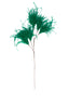 Ornament 5 feathers 95 cm FEATHER green