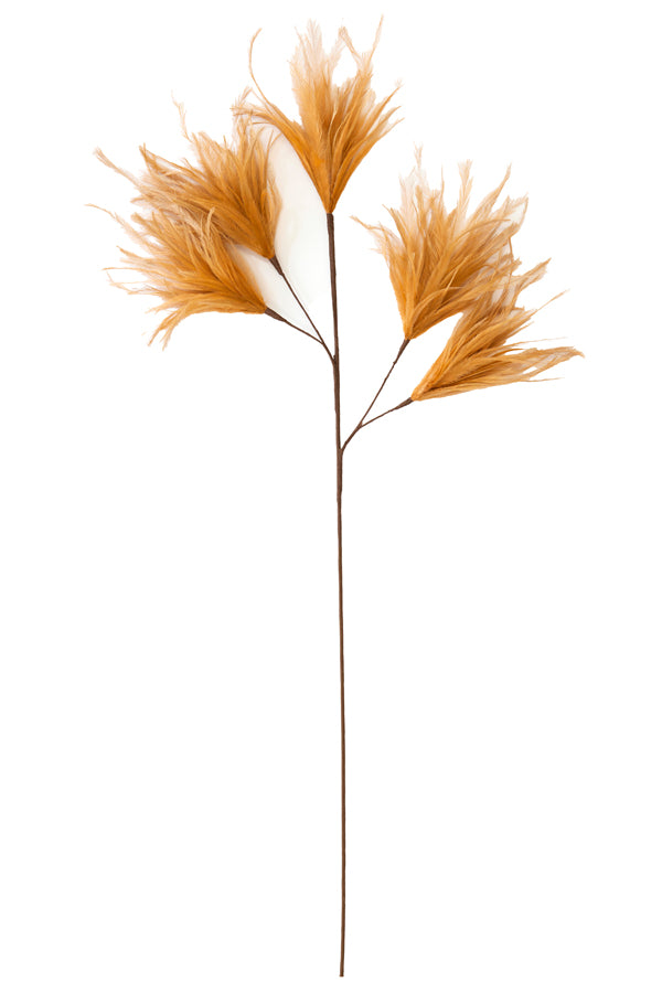 Ornament 5 feathers 95 cm FEATHER light brown