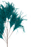 Ornament 8 feathers 95 cm FEATHER petrol