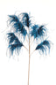 Ornament 8 feathers 95 cm FEATHER blue
