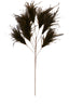 Ornament 8 feathers 95 cm FEATHER dark brown