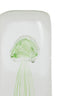 Ornament 5,5x5,5x13 cm JELLYFISH glass green