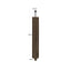 Floor lamp Jamy walnut
