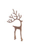 Ornament 27,5x7x39 cm DEER terra+brown