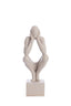 Ornament 15x13x40,5 cm LIVNO taupe