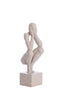 Ornament 15x13x40,5 cm LIVNO taupe