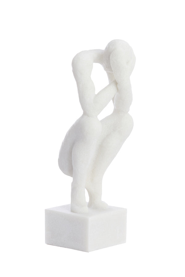 Ornament 19x16x47 cm LOVINAC cream