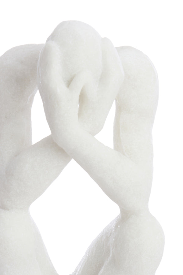 Ornament 19x16x47 cm LOVINAC cream