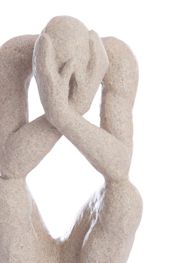 Ornament 19x16x47 cm LOVINAC taupe