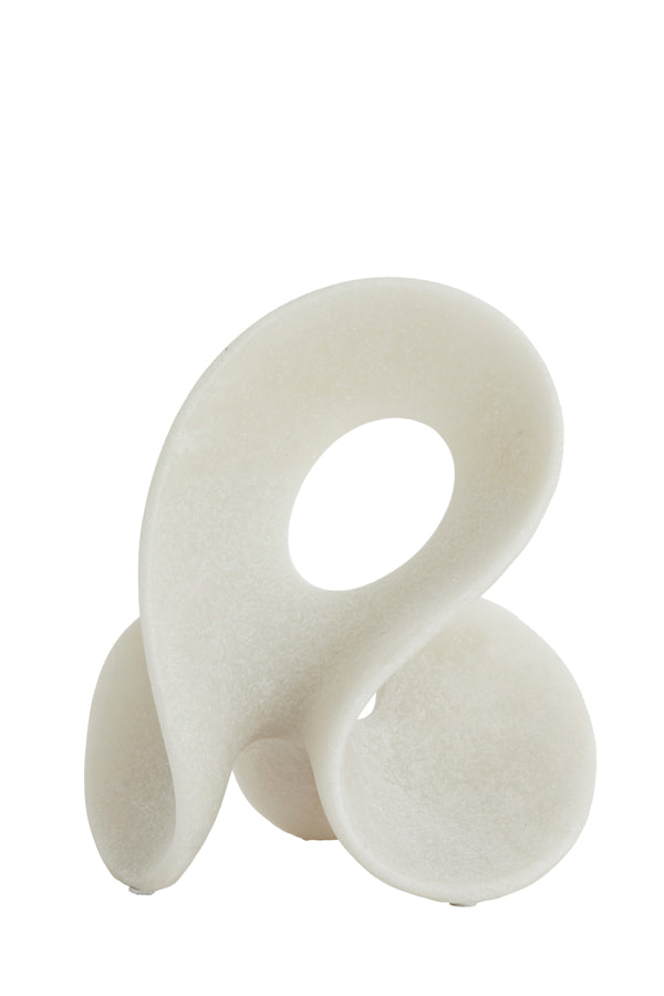 Ornament 19,5x14,5x23 cm ZAINO cream