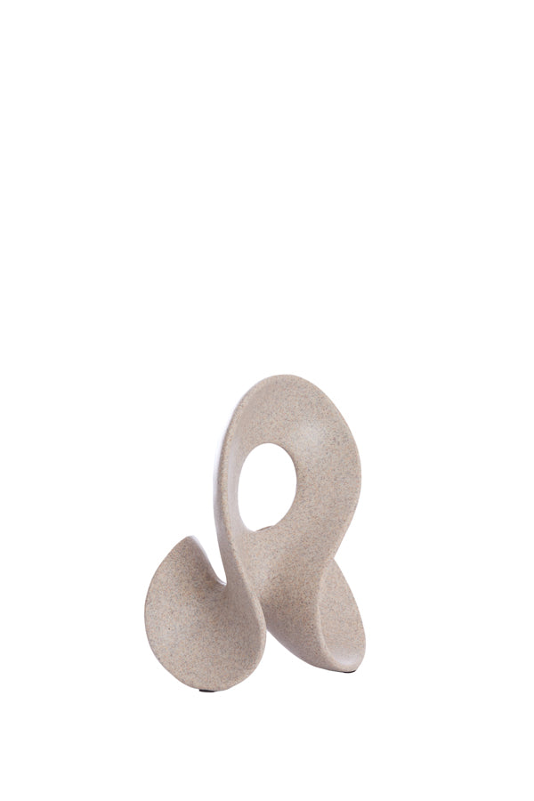Ornament 19,5x14,5x23 cm ZAINO taupe