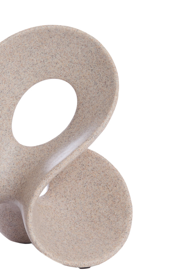 Ornament 19,5x14,5x23 cm ZAINO taupe