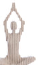 Ornament 28x17x41,5 cm ZENNA taupe