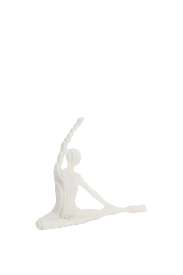 Ornament 30x6x24 cm ZENNE cream